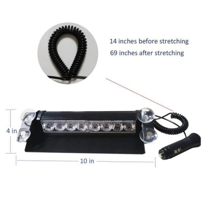  Freeship đèn nháy báo động xanh đỏ phiên bản cao cấp vỏ kim loại sơn tĩnh điện