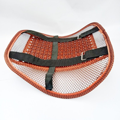 Tấm tựa lưng ghế ô tô ghế văn phòng chống mỏi lưng hạt gỗ mát sa