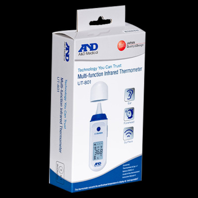 Nhiệt kế hồng ngoại đo tai, trán AND A&D Medical UT-801 đo nhanh, chính xác chỉ sau 1 giây