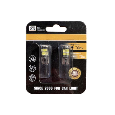 Đèn Led Canbus T10 6000k Ánh Sáng Trắng Thay thế và Trang Trí Nội Thất Xe Hơi, Đèn W5W soi biển số, đèn định vị, đèn cốt