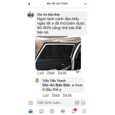 Rèm Che Nắng Xe BAIC X55 Hàng Loại 1 Mr Ô Tô