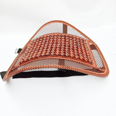 Tấm tựa lưng ghế ô tô ghế văn phòng chống mỏi lưng hạt gỗ mát sa