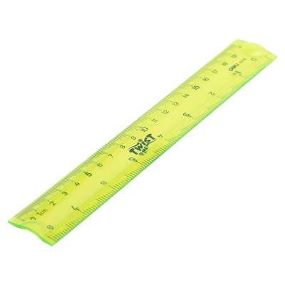 Thước Kẻ Nhựa Dẻo Ecopvc 20Cm Deli - Màu Ngẫu Nhiên - 2 Chiếc - E6208