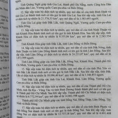 Sách Luật Tổ Chức Chính Quyền Địa Phương – Đơn Vị Hành Chính Cấp Tỉnh và Danh Sách Đơn Vị Hành Chính Cấp Xã của 34 Tỉnh, Thành Phố (V2591T)
