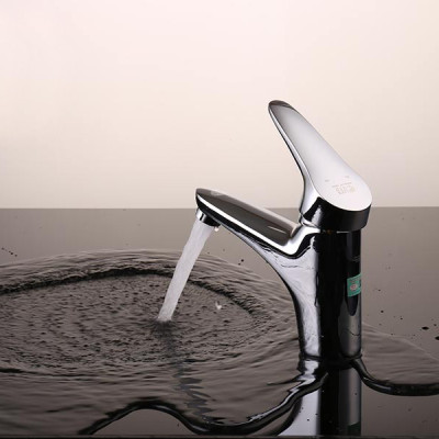 Vòi lavabo nóng lạnh Eurolife EL-6002 (Trắng bạc)