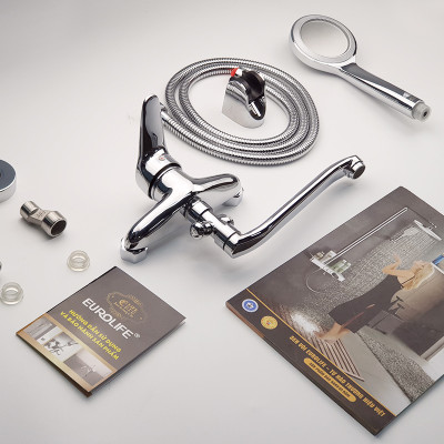 Bộ vòi sen nóng lạnh dùng cho bồn tắm nằm Eurolife EL-6005