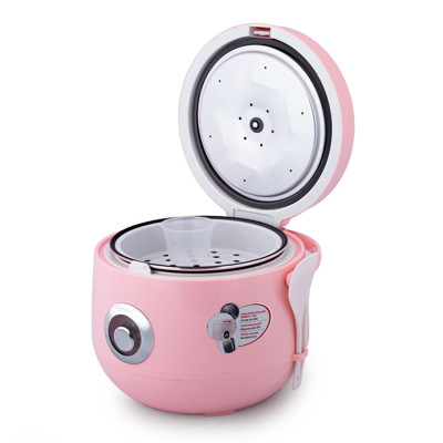 Nồi cơm điện nắp gài Sunhouse Happy Time HTD8521P (1.8 Lít) - Hồng - Hàng chính hãng