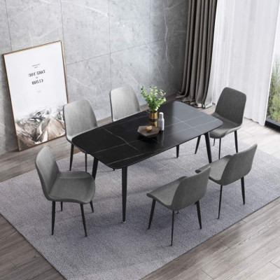 Bàn ăn mặt đá ceramic Juno Sofa giá rẻ kích thước 1m4 x 80 x 75cm