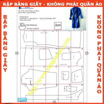 Rập giấy mã 423 (BẢN VẼ)