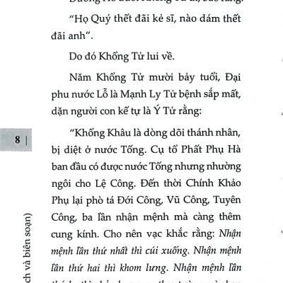 Khổng Tử - Vạn Thế Sư Biểu (SB)