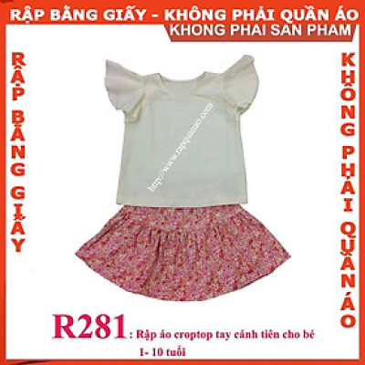 Rập giấy A0 mã R281- rập áo (BẢN VẼ)