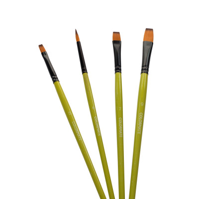 Bộ 4 Cây Cọ Vẽ Acrylic CM-04BRS-A