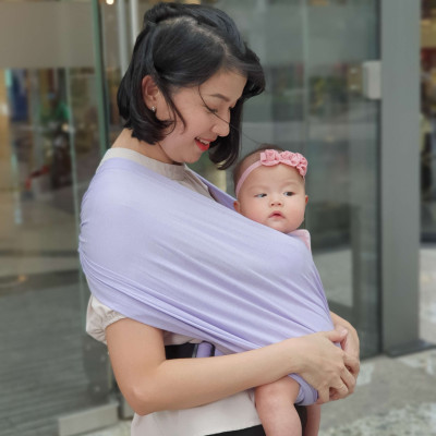 [Cao Cấp] Địu Vải Em Bé Sling Baby Sling Flex/Flex Plus Dễ Địu Êm Vai An Toàn Cho Bé 0–24 Tháng