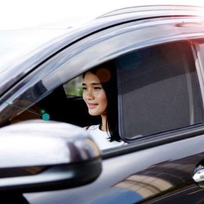 Rèm che nắng nam châm cho xe Mazda CX30, bộ 4 tấm cho 4 cửa, hàng loại 1 cao cấp nhất, vừa khít kính