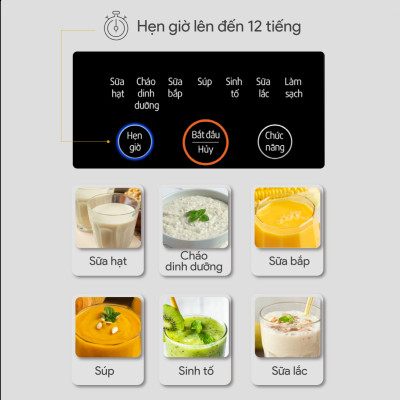 Máy Làm Sữa Hạt BlueStone BLB-6035 (1700W) - Hàng chính hãng