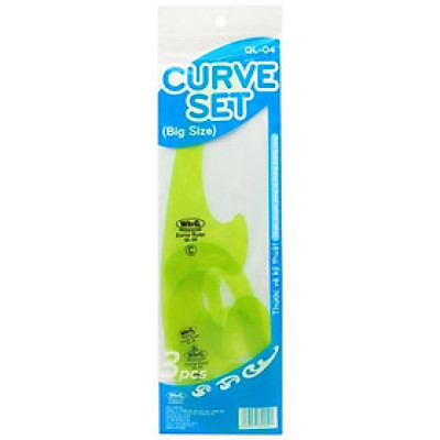 Bộ 3 Thước Parabol Lớn - WinQ QL-04