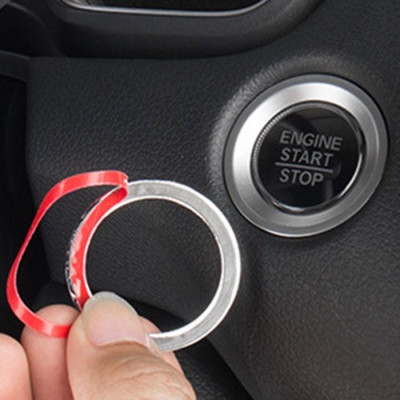 ️FREESHIP TỪ 50K️Vòng Đá-Logo Trang Trí Nút Khởi Động START STOP Của Xe Hơi Bằng Đá Cực Sang Trọng