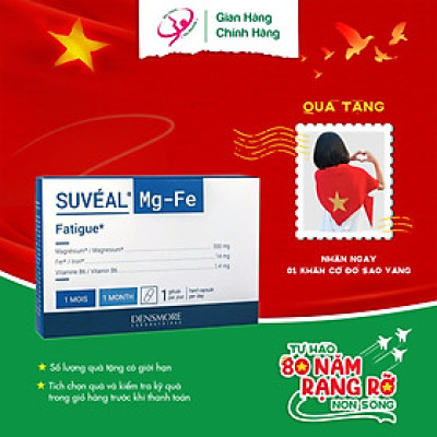 Vitamin Bầu Suvéal Mg - Fe: Giảm Nghén, Mất Ngủ, Stress, Chuột Rút, Ngăn Ngừa Nguy Cơ Tiền Sản  Giật Và Sinh Non