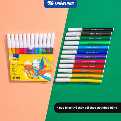 Bút lông màu Thiên Long Fiber Pen Colokit FP-01