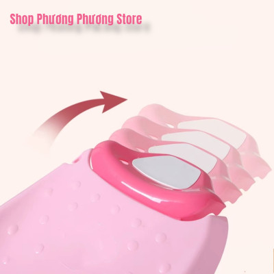 ✅ Ghế nằm gội đầu cho bé có tay vịn ĐẠI tặng kèm HỘP ĐỰNG XÀ BÔNG