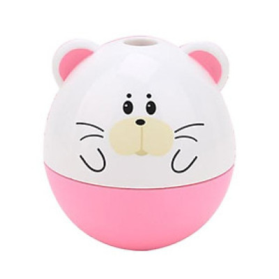 Chuốt Chì Quay Lật Đật Thỏ - Deli 522 - Màu Hồng