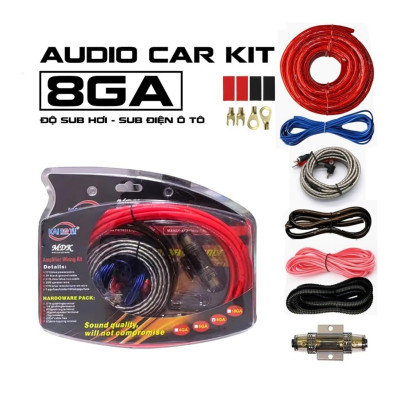 Bộ Kit Nguồn 8GA Cao Cấp MDK: Nâng Tầm Âm Thanh Sub hơi Xe Bạn