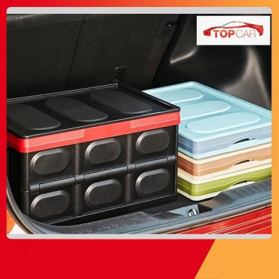 Hộp Đựng Đồ Tiện Dụng Có Thể Gập Gọn Chịu Sức Nặng Đến 56Kg Để Đồ Cốp Sau Ô Tô