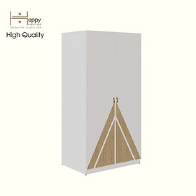 [Happy Home Furniture] CHARIS , Tủ quần áo 2 cửa mở, 90cm x 59cm x 176cm ( DxRxC), TCM_121