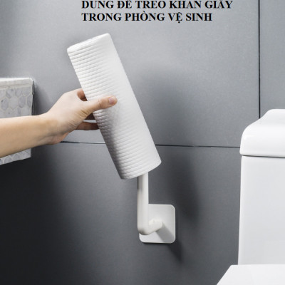 Bộ 2 móc treo thớt, nắp nồi, khăn giấy siêu tiện lợi, móc treo vật dụng gia đình, phòng tắm GD427-TreoThot (giao màu ngẫu nhiên)