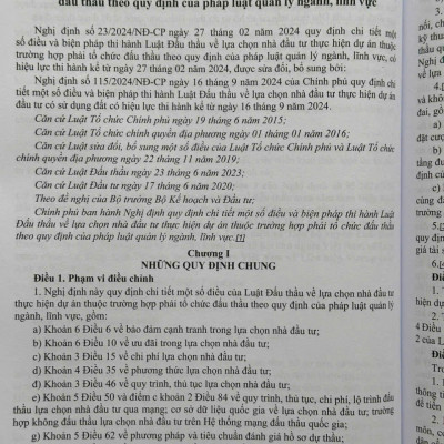 Sách Luật Đấu Thầu sửa đổi bổ sung năm 2025 – Những Điểm Mới Về Luật Đấu Thầu sửa đổi (V2604D)