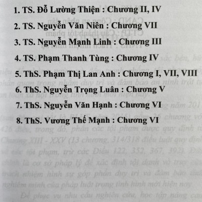Trắc Nghiệm Luật Hình Sự Việt Nam - Phần Các Tội Phạm