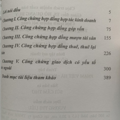 Sổ tay Công chứng viên – Những vấn đề cần lưu ý khi công chứng một số loại giao dịch khác (quyển 6, tập 1)