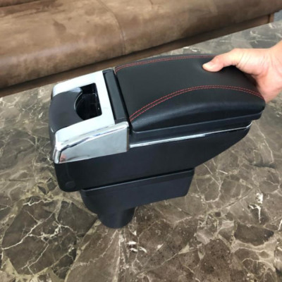 Hộp tỳ tay ô tô Mitsubishi Attrage và Mirage: Mầu Đen