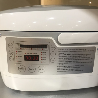 Nồi cơm điện cao tần HYUNDAI HDE 2202R/W Công nghệ IH cảm ứng điện từ - Hàng Chính Hãng