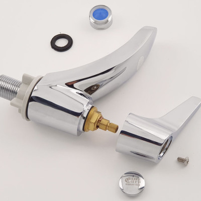 Vòi Lavabo lạnh Eurolife EL-114 (Trắng bạc)