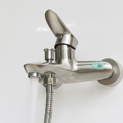 Bộ vòi sen nóng lạnh Inox SUS 304 Eurolife EL-ORCHID 01-1 (Trắng vàng)