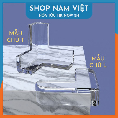 Set 5 Bịt Góc Bàn Ghế Silicon Trong Suốt (Kèm Keo 2 Mặt) - Bo Góc Chống Va Chạm An Toàn Cho Trẻ Em