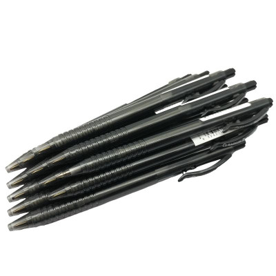 Hộp 12 Bút Bi Bấm Reporter 0.5 mm - Radius - Mực Đen