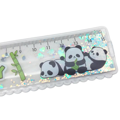 Thước Kẻ Panda 15 cm - WanLongDa YML-1679-15CM