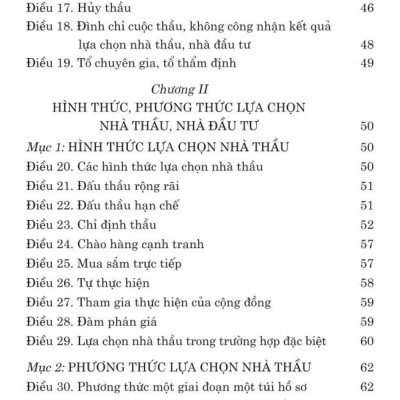 Luật đấu thầu (bản in 2024)