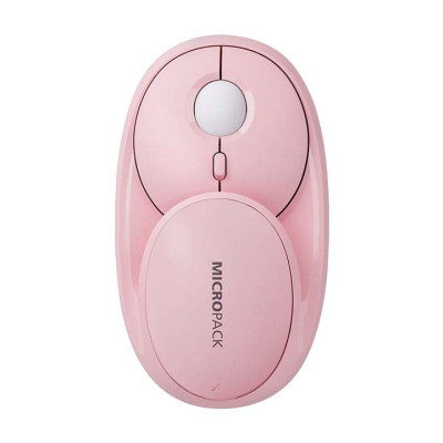 Chuột Không Dây MicroPack SPEED GLASS MP-720C Rechargeable Wireless Mouse 2.4G Bluetooth Dual Mode Tích Hợp Gương Mini Hàng Chính Hãng