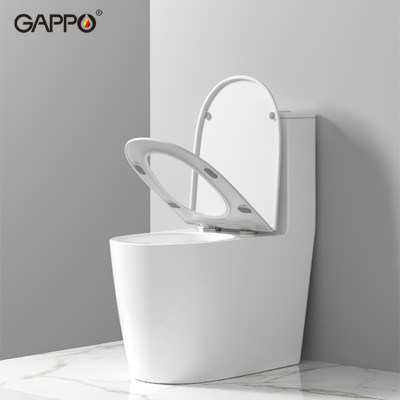 BỒN CẦU ĐẶT SÀN 1 KHỐI KÉT LIỀN NHẬP KHẨU NGA GAPPO GM504 - HÀNG CHÍNH HÃNG