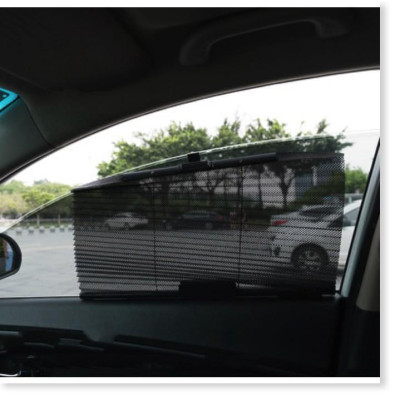  Rèm chống nắng, chống chói gắn cửa ô tô, bộ 2 sản phẩm (Gắn 2 cửa ô tô) (60x46cm)