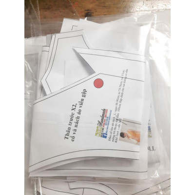 Rập giấy mã 587 (BẢN VẼ) rập đầm