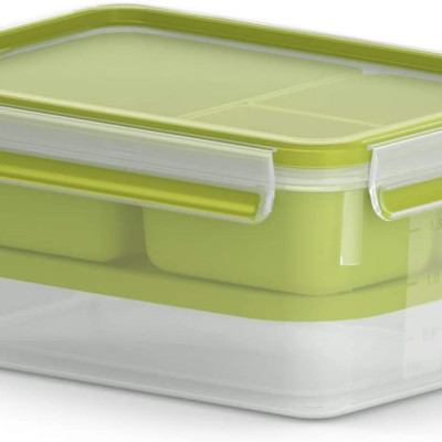 Hộp Đựng Thực Phẩm Emsa XL 2,2L N1071600 Made in Germany Hàng Chính Hãng