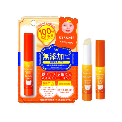 Son Dưỡng Môi Chống Nứt Nẻ Dành Cho Bé Từ 06 Tháng Tuổi Và Da Nhạy Cảm Kissme Mommy Lips (2.5 G)