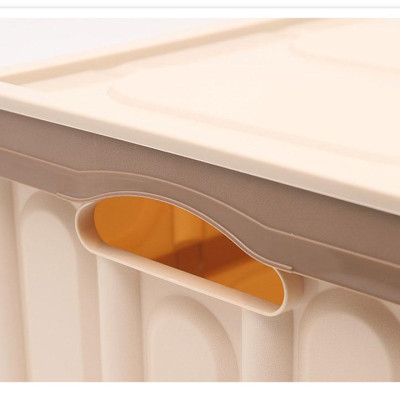 Thùng đựng đồ Ô Tô để cốp có thể gập gọn có nắp đậy, dùng để đựng đồ chơi trẻ em, đồ đi chợ, siêu  thị, đồ chơi khi đi dã ngoại hay pic nic để xe bạn gọn gàng hơn khi di chuyển - dung tích55L