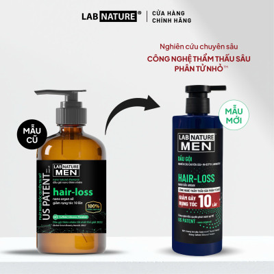 Dầu gội Lab Nature Men Hair-loss 260g - Công nghệ Nano Giảm Rụng Tóc 10 Lần