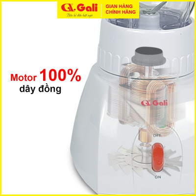 Máy xay sinh tố Gali 3in1, đa chức năng xay các loại sinh tố, rau củ quả, làm sữa hạt, xay các loại thực phẩm, gia vị, hàng chính hãng, bảo hành 12 tháng Gali