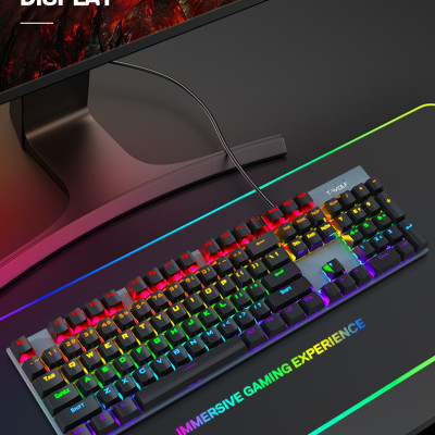 Bàn Phím Cơ T-WOLF T17 USB- Hàng Chính Hãng 